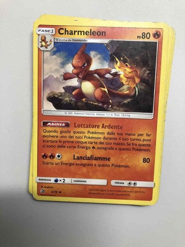 Carte pokemon set - sole, luna